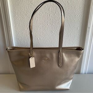 Coach City Zip Tote Bag